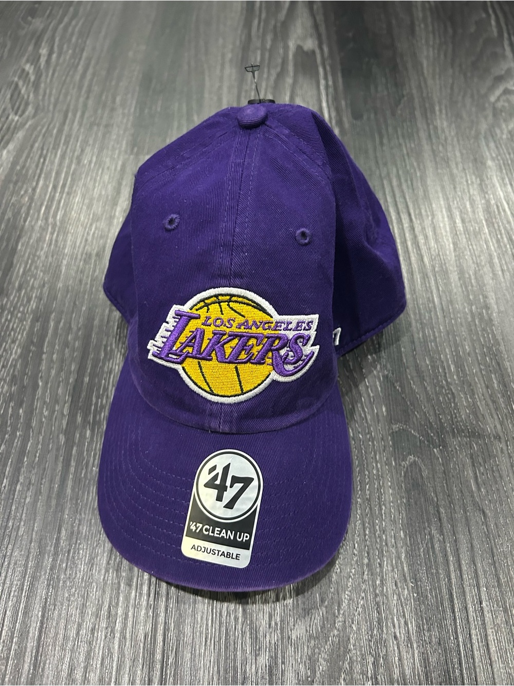 '47 Los Angeles Lakers Purple Adjustable Hat